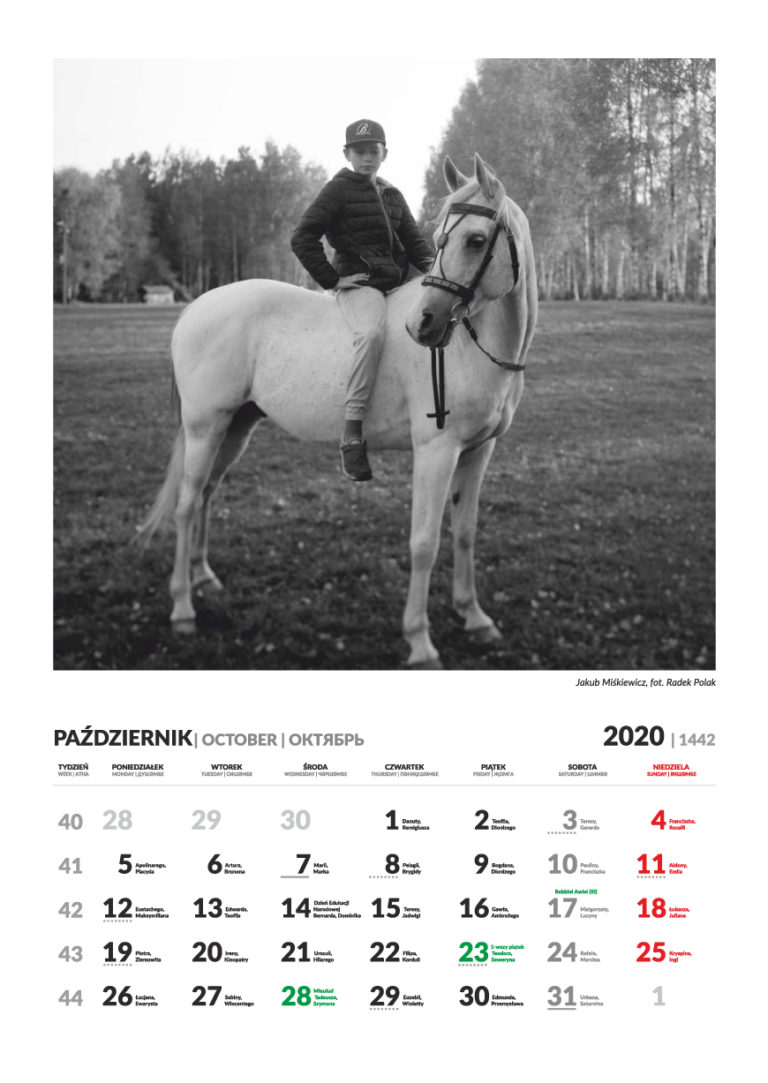 Kalendarz Tatarski - październik 2020